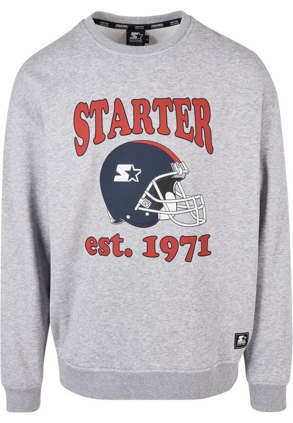 Starter Black Label Starter Black Label Sweater majica  mornarsko plava / siva melange / crvena / bijela