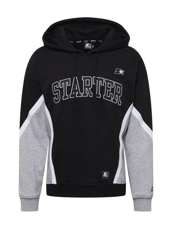 Starter Black Label Starter Black Label Sweater majica  siva melange / crna / bijela