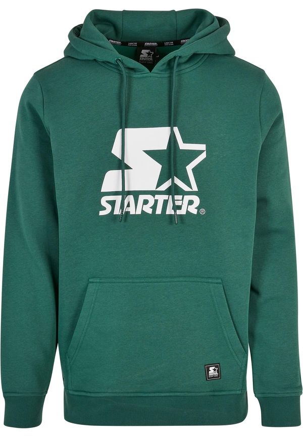 Starter Black Label Starter Black Label Sweater majica  tamno zelena / bijela
