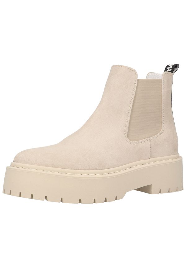STEVE MADDEN STEVE MADDEN Chelsea čizme 'Veerly'  bež / crna / bijela