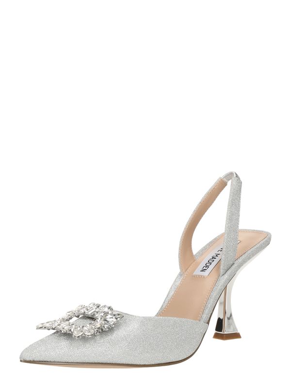 STEVE MADDEN STEVE MADDEN Cipele s potpeticom i otvorenom petom 'NEALA'  srebro