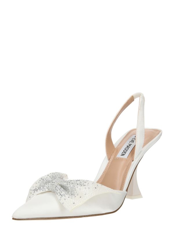 STEVE MADDEN STEVE MADDEN Cipele s potpeticom i otvorenom petom 'NITEOWL-P'  bijela