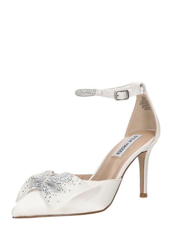 STEVE MADDEN STEVE MADDEN Cipele s potpeticom 'Lilyann'  srebro / bijela