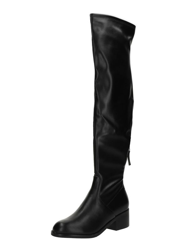 STEVE MADDEN STEVE MADDEN Čizme iznad koljena 'Courtside'  crna
