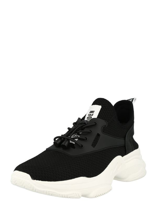 STEVE MADDEN STEVE MADDEN Niske tenisice 'Match'  crna / bijela