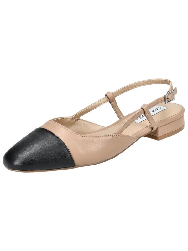 STEVE MADDEN STEVE MADDEN Otvorene balerinke 'BELINDA'  smeđa / crna