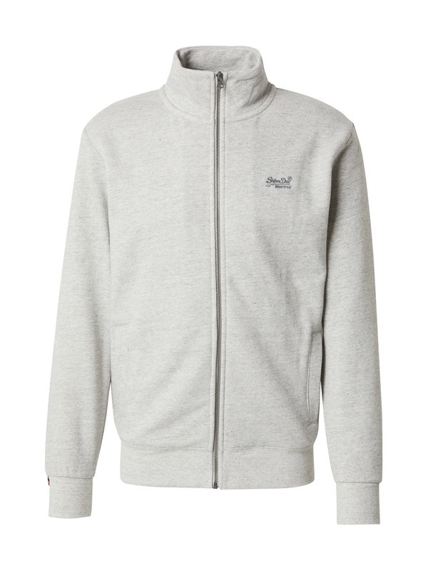 Superdry Superdry Gornji dio trenirke 'ESSENTIAL'  siva / siva melange