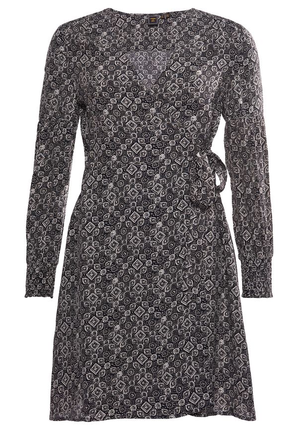 Superdry Superdry Haljina 'Bohemian'  siva / crna