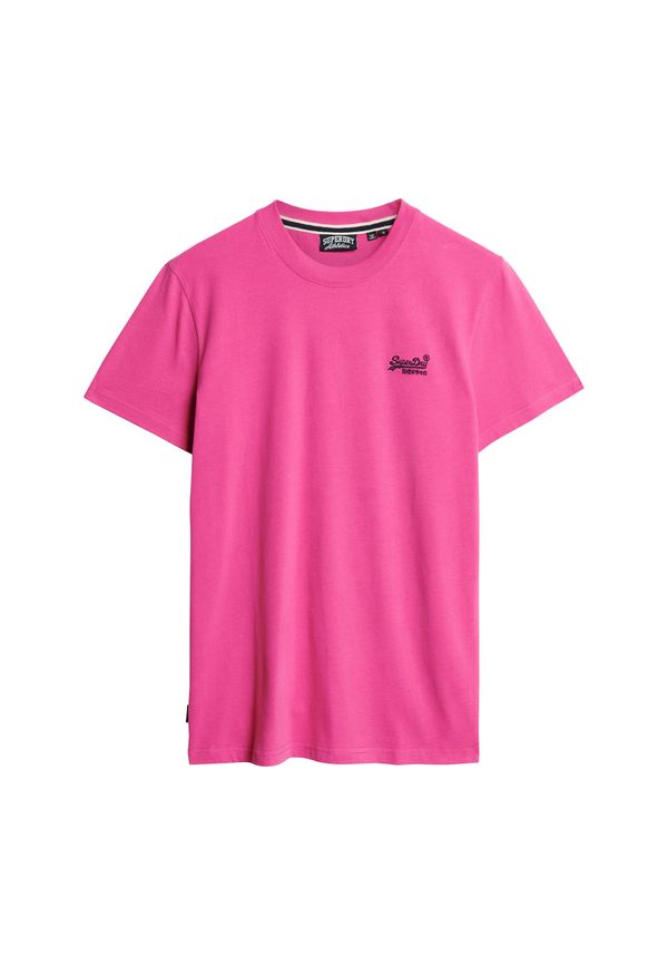 Superdry Superdry Majica 'Essential'  mornarsko plava / svijetloroza
