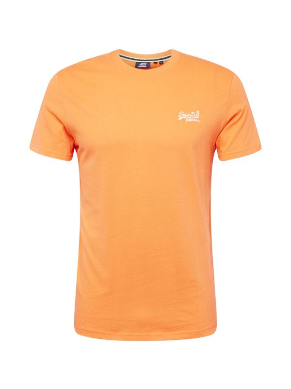 Superdry Superdry Majica 'Essential'  narančasta / bijela