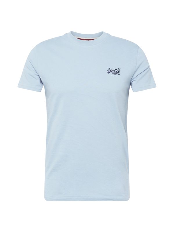 Superdry Superdry Majica 'Essential'  svijetloplava / tamno plava