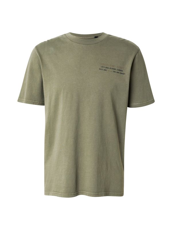 Superdry Superdry Majica 'Utility Sport'  svijetlosmeđa / maslinasta
