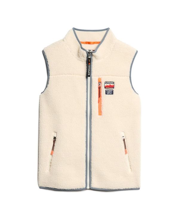 Superdry Superdry Prsluk  boja pijeska / narančasta
