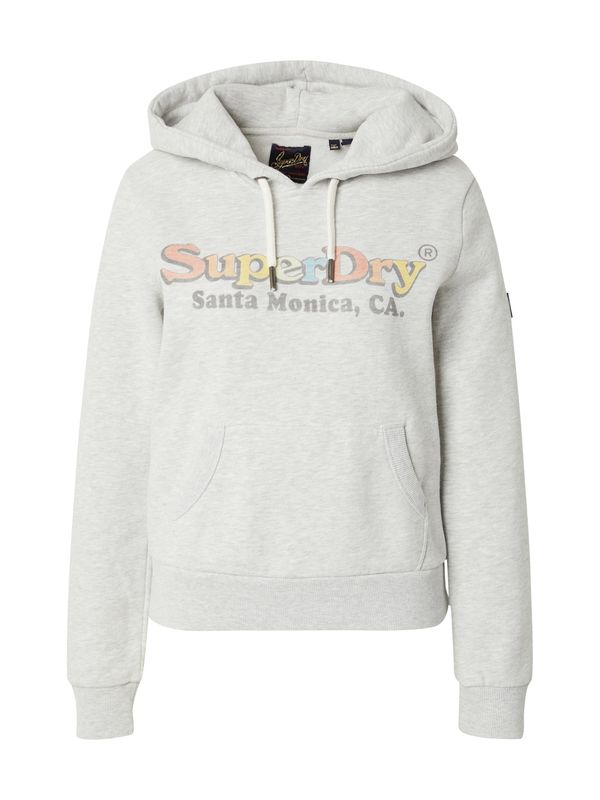 Superdry Superdry Sweater majica  žuta / siva melange / narančasta / crvena