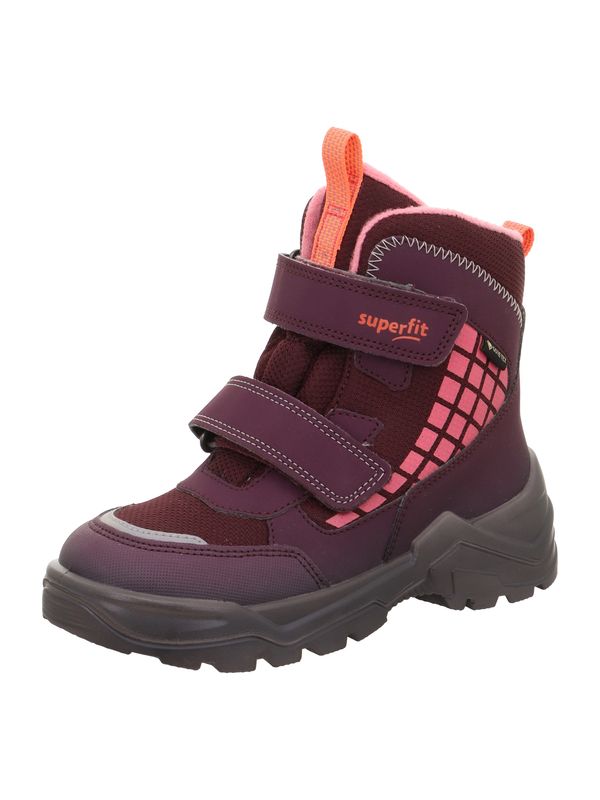 SUPERFIT SUPERFIT Čizme za snijeg 'Snow Max'  roza / burgund / tamno crvena
