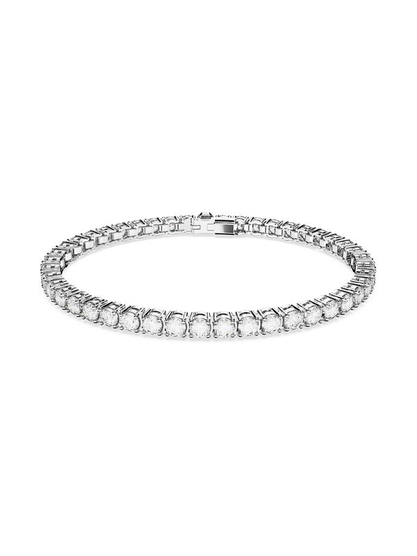 Swarovski Swarovski Narukvica 'Matrix'  srebro / prozirna