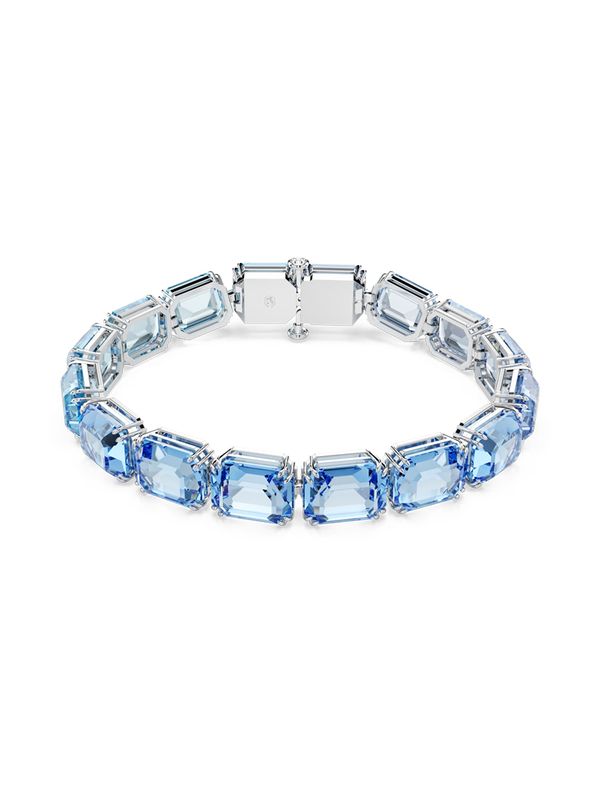 Swarovski Swarovski Narukvica 'Millenia'  svijetloplava / srebro