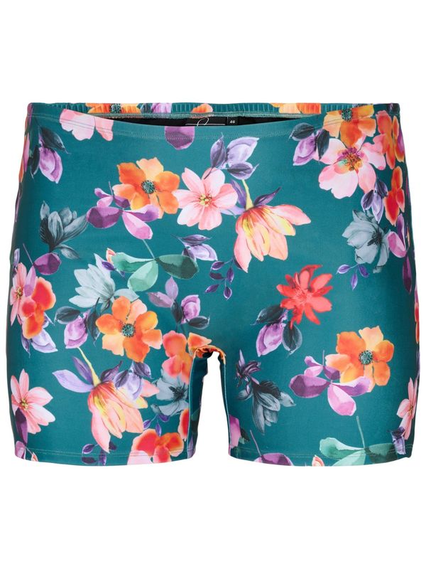 Swim by Zizzi Swim by Zizzi Bikini donji dio 'Smia'  petrol / ljubičasta / narančasta / pastelno roza