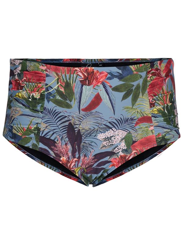 Swim by Zizzi Swim by Zizzi Bikini donji dio 'Stania'  sivkasto plava / miks boja