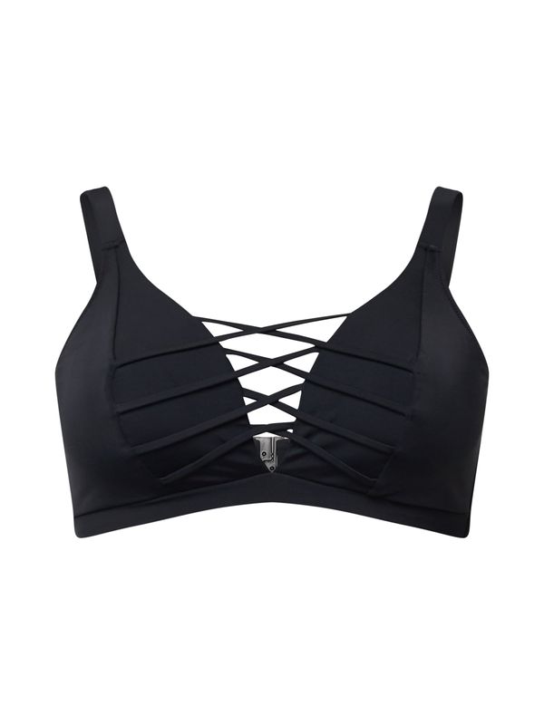 Swim by Zizzi Swim by Zizzi Bikini gornji dio 'Stris'  crna