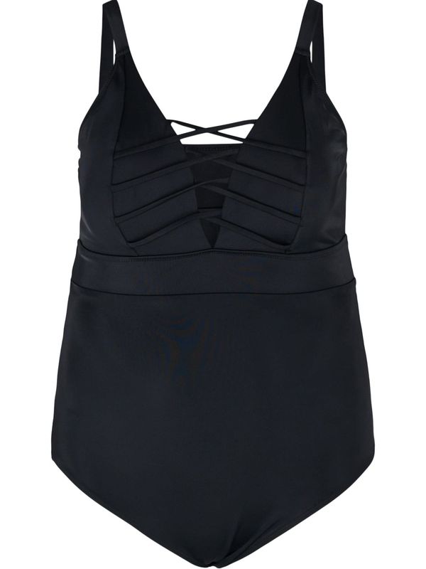 Swim by Zizzi Swim by Zizzi Jednodijelni kupaći kostim 'SDIOR'  crna