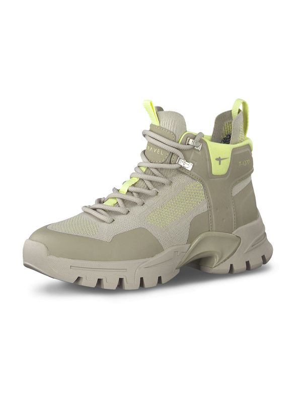 Tamaris Tamaris Ležerne čizme  pijesak / kaki / svijetlozelena