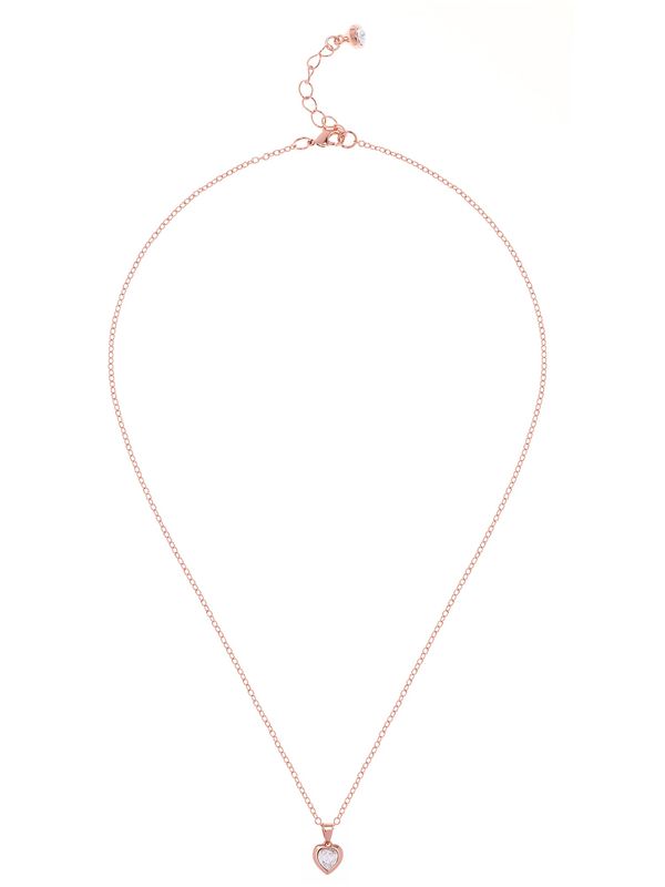 Ted Baker Ted Baker Lančić 'HANNELA: CRYSTAL HEART PENDANT'  zlatna / rosé