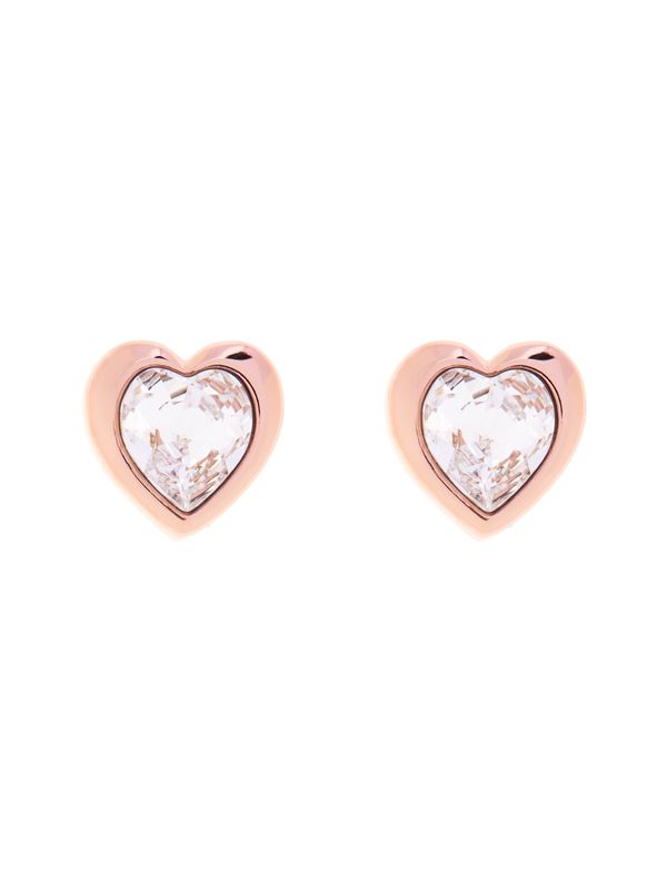 Ted Baker Ted Baker Naušnice 'HAN: CRYSTAL HEART EARRING'  rozo zlatna