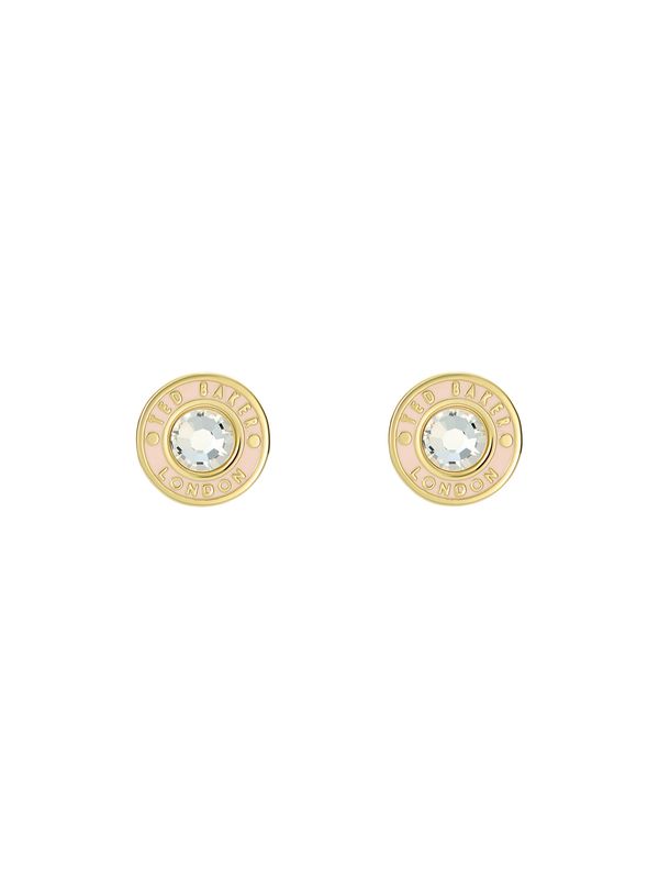 Ted Baker Ted Baker Naušnice  zlatna / rozo zlatna / prozirna