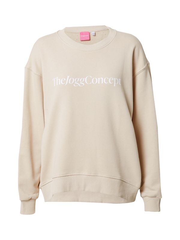 The Jogg Concept The Jogg Concept Sweater majica  bež / bijela