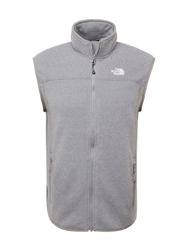 THE NORTH FACE THE NORTH FACE Sportski prsluk 'GLACIER'  siva melange / bijela