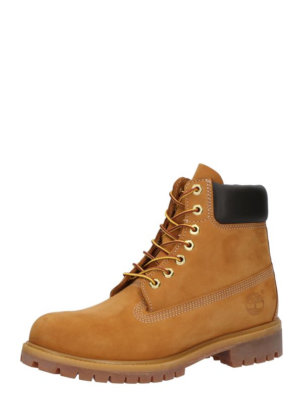 TIMBERLAND TIMBERLAND Čizme na vezanje  svijetlosmeđa / crna