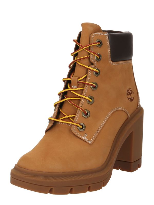 TIMBERLAND TIMBERLAND Gležnjače na vezanje 'Allington'  konjak / crna