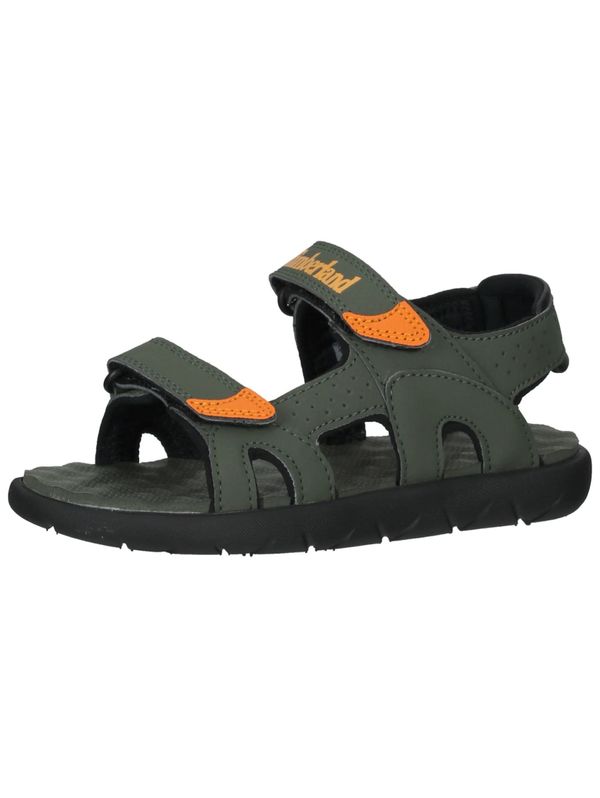 TIMBERLAND TIMBERLAND Otvorene cipele 'Perkins'  tamno zelena / narančasta