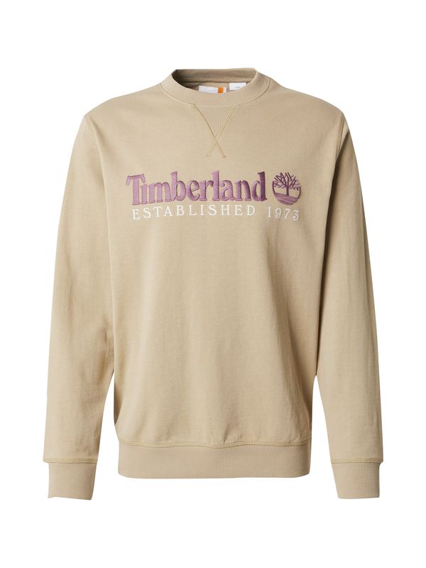 TIMBERLAND TIMBERLAND Sweater majica  bež / ljubičasta / bijela