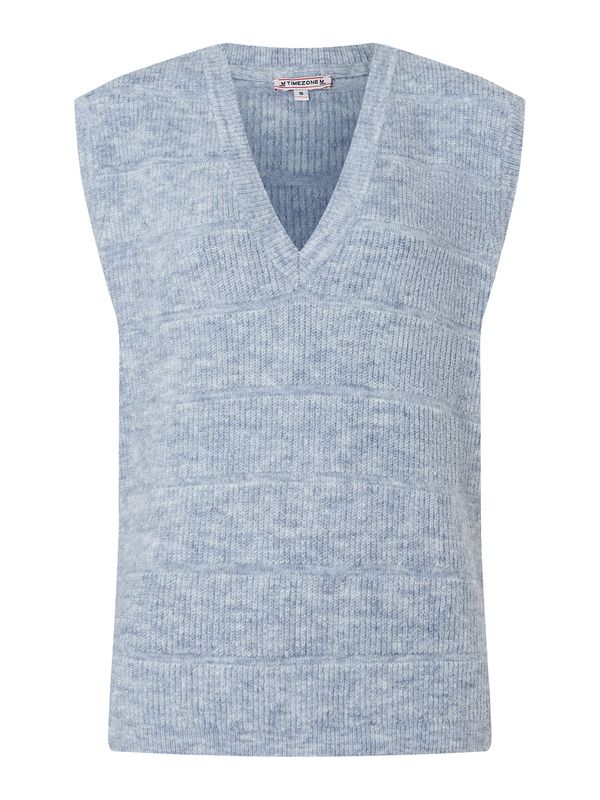 TIMEZONE TIMEZONE Pulover 'V-Neck Vest'  svijetloplava