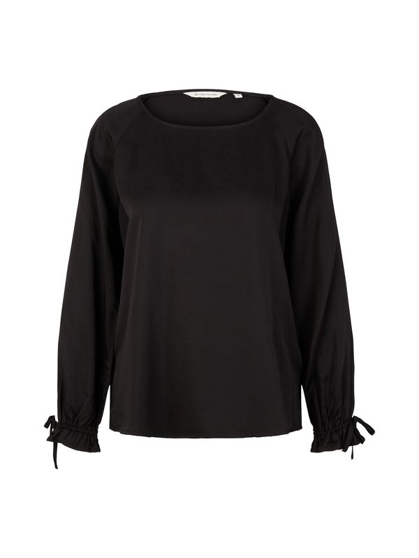 TOM TAILOR TOM TAILOR Bluza  crna