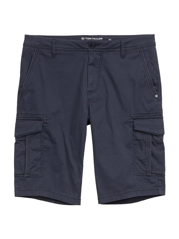 TOM TAILOR TOM TAILOR Cargo hlače  morsko plava