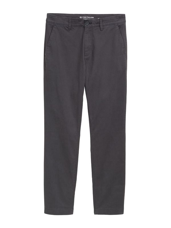 TOM TAILOR TOM TAILOR Chino hlače  antracit siva