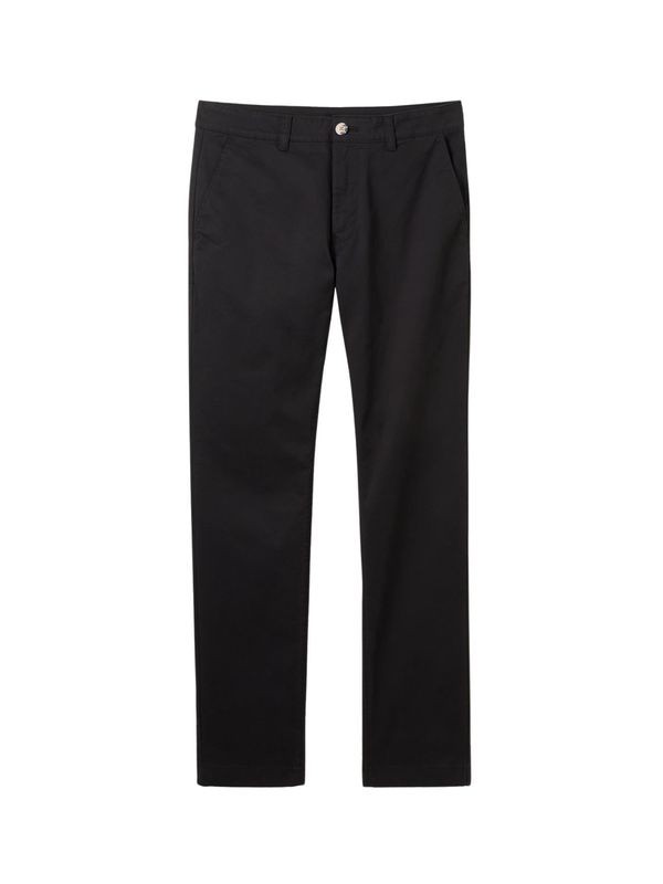 TOM TAILOR TOM TAILOR Chino hlače  crna