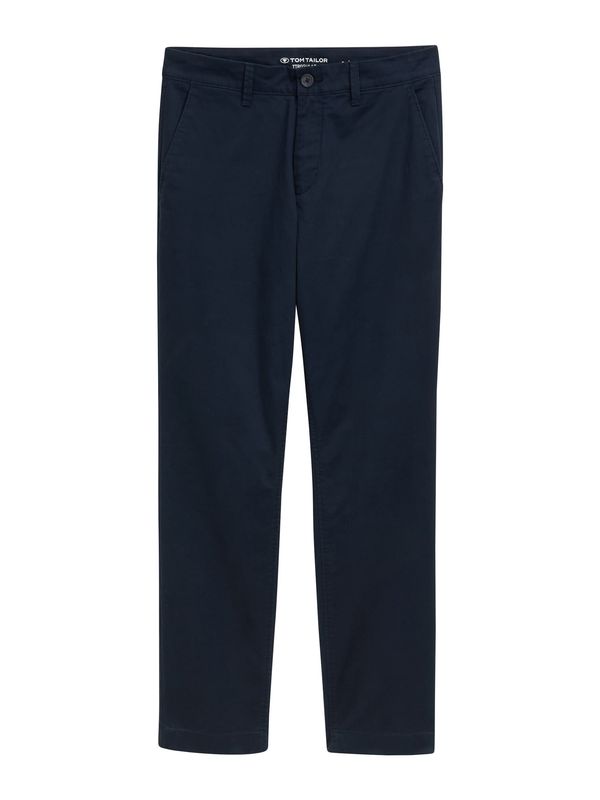 TOM TAILOR TOM TAILOR Chino hlače  tamno plava