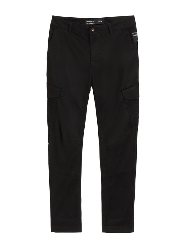 TOM TAILOR DENIM TOM TAILOR DENIM Cargo hlače  crna
