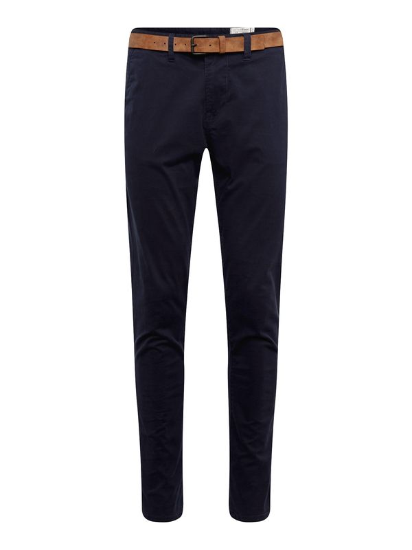 TOM TAILOR DENIM TOM TAILOR DENIM Chino hlače  tamno plava