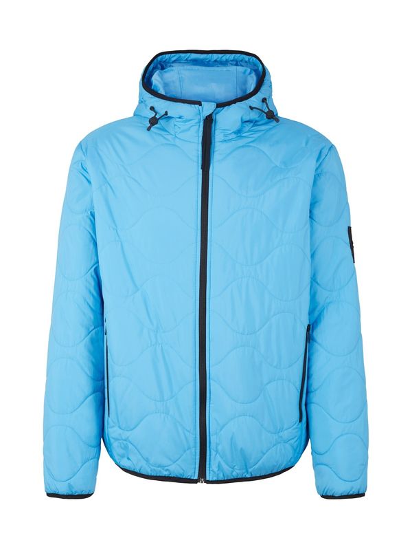 TOM TAILOR DENIM TOM TAILOR DENIM Prijelazna jakna  akvamarin / crna