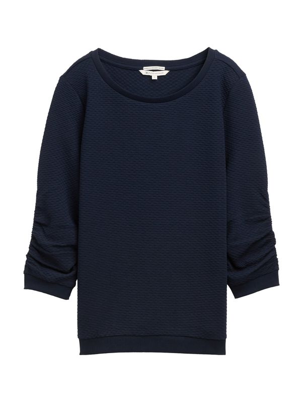 TOM TAILOR DENIM TOM TAILOR DENIM Sweater majica  morsko plava