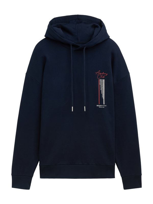TOM TAILOR DENIM TOM TAILOR DENIM Sweater majica  neonsko plava / tamno plava / svijetlocrvena / crna
