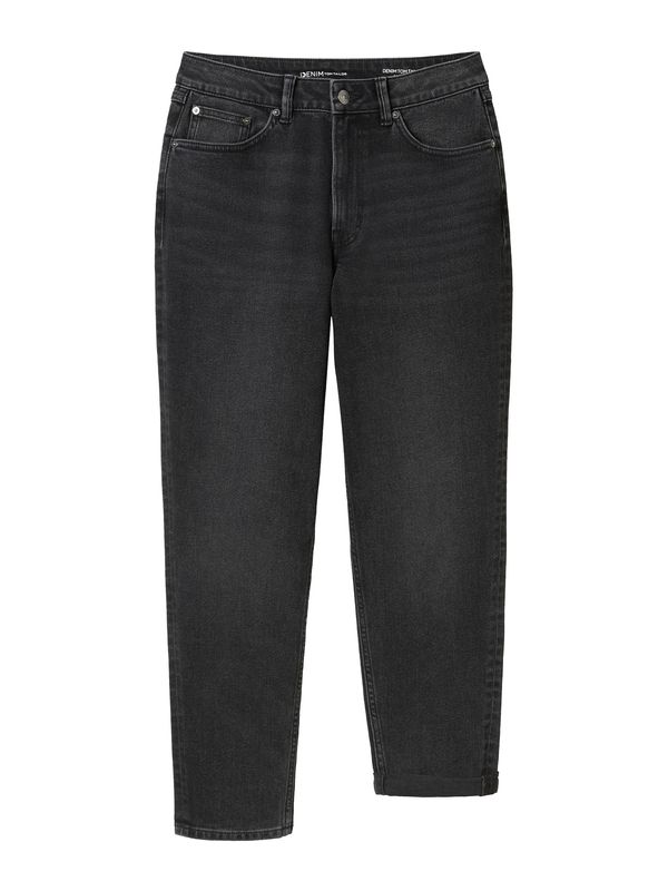 TOM TAILOR DENIM TOM TAILOR DENIM Traperice  crni traper