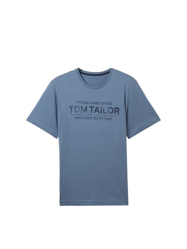 TOM TAILOR TOM TAILOR Majica  mornarsko plava / golublje plava