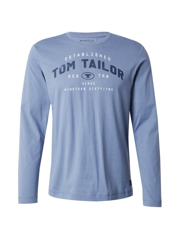 TOM TAILOR TOM TAILOR Majica  morsko plava / svijetloplava / bijela