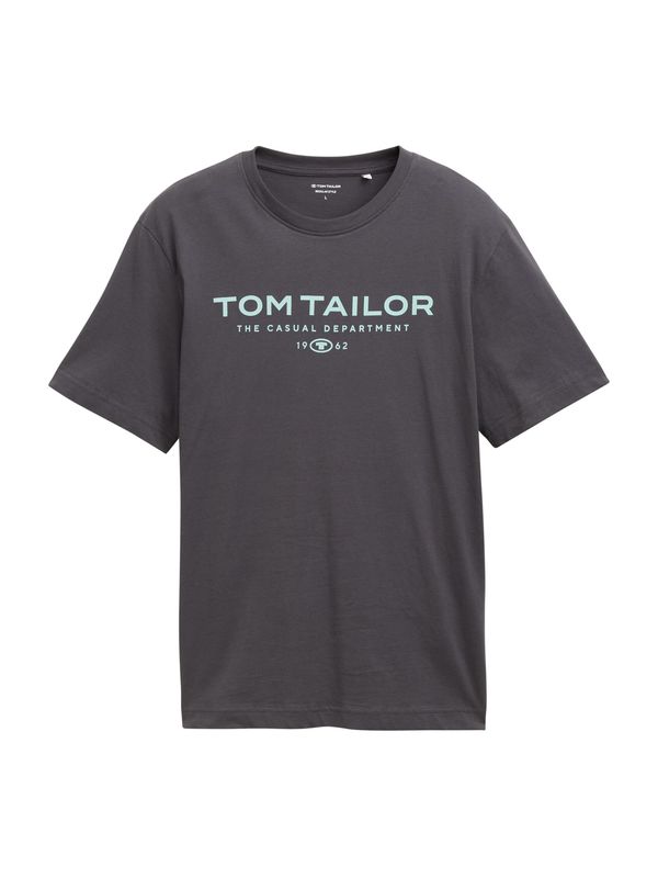 TOM TAILOR TOM TAILOR Majica  svijetloplava / tamo siva